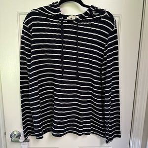 LOFT Lightweight Hooded Sweater